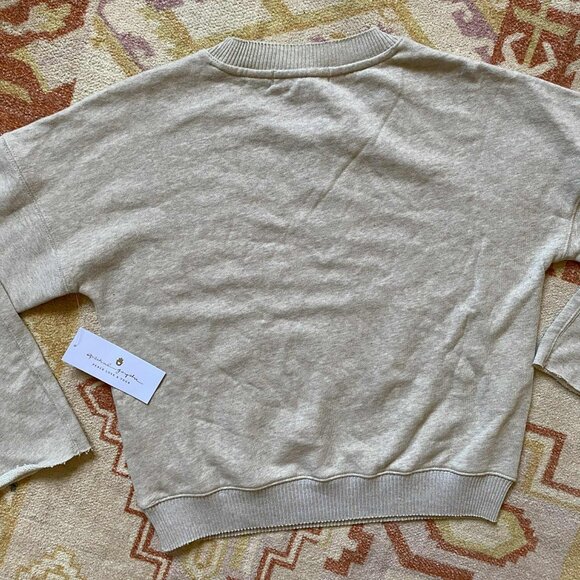 SPIRITUAL GANGSTER Halle Wide-Sleeve Crewneck Sweatshirt (Size: XS) NWT - Picture 12 of 15